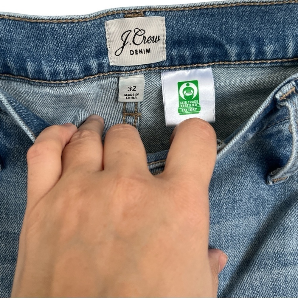 J. Crew high rise boot cut jeans size 12 EUC C-14 - Picture 3 of 5